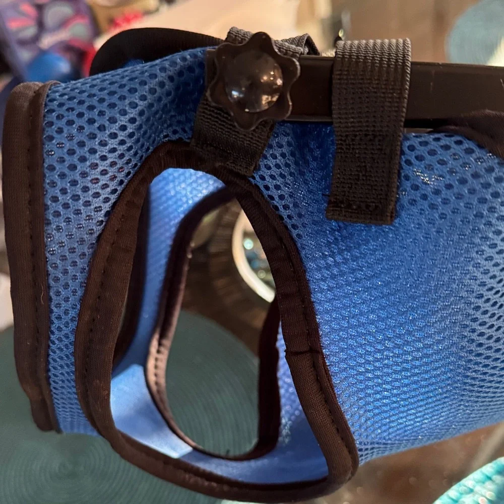 Dog Wheelchair Harness with Black Straps